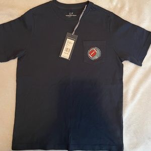 NWT Vineyard Vines Football Tee Shirt